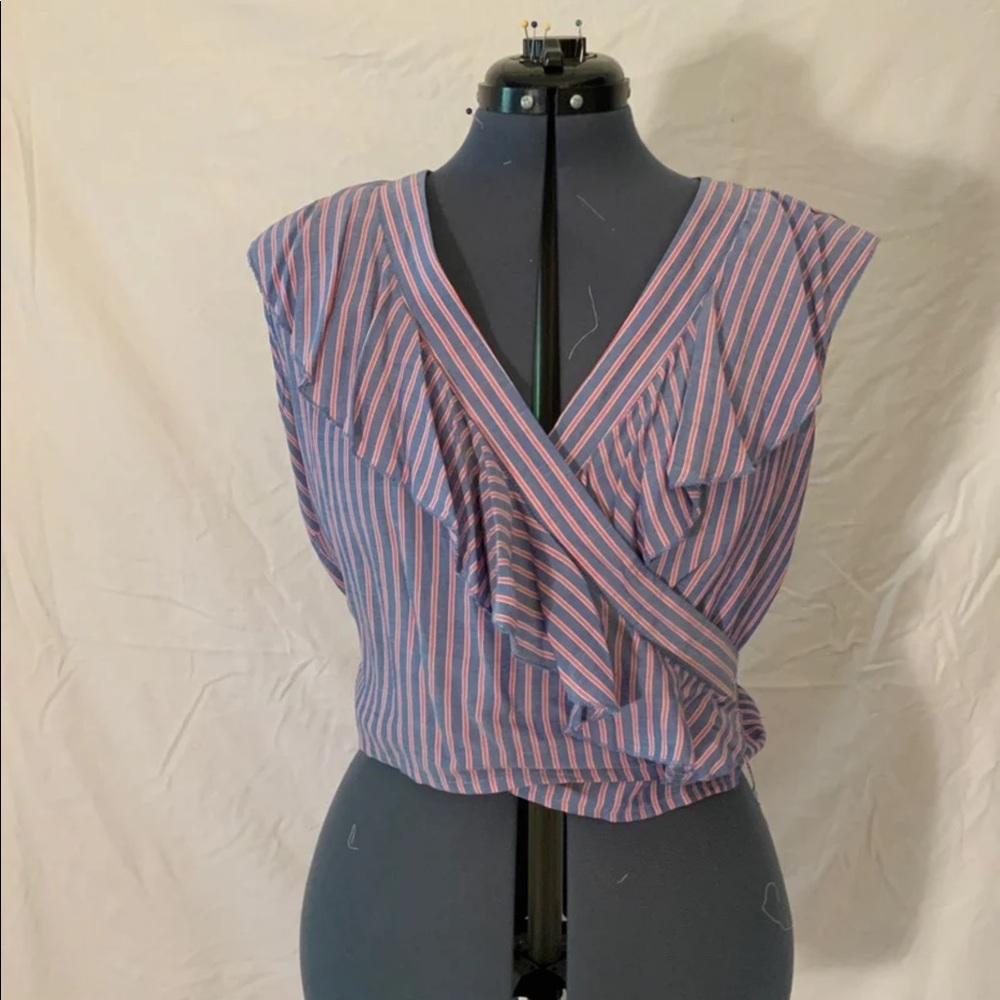 Wrap blouse